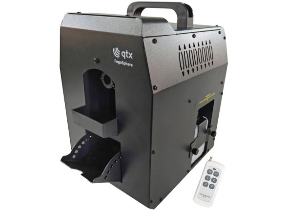 Máquina de Bolhas e Fumo 700W com Comando QTX Máquina de Bolhas e Fumo 700W com Comando QTX